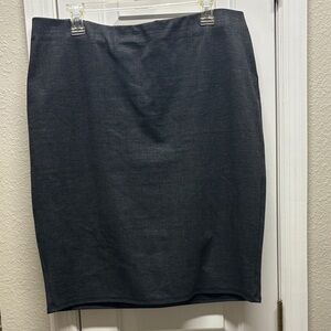 Classic Black Pencil Skirt